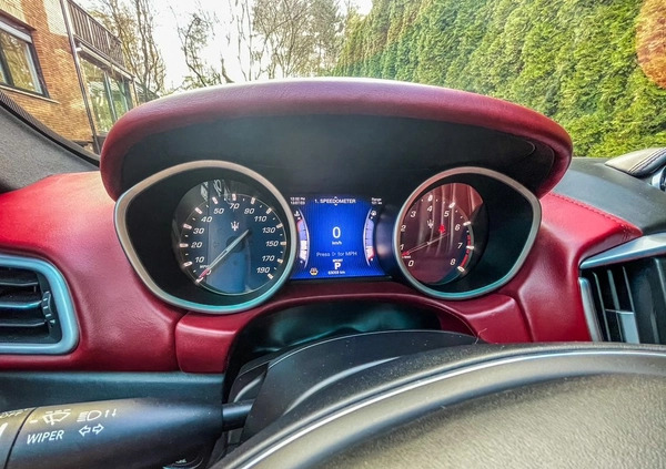 Maserati Ghibli cena 119999 przebieg: 63000, rok produkcji 2014 z Żagań małe 781